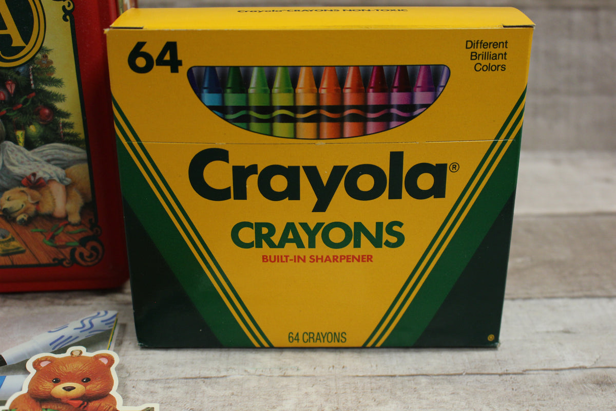 Crayons with Sharpener, Box of 64 