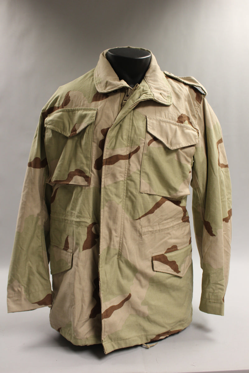 Military M65 Cold Weather Field Coat - Desert - Small Regular - Used –  Military Steals and Surplus