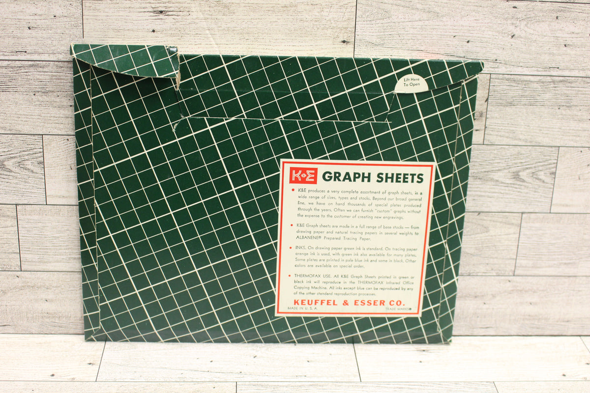 K+E Graph Paper/Drawing Paper - 8-1/2