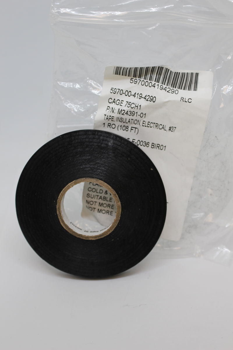 Electrical Flame Retardant Insulation Tape #37, 5970-00-419-4290, P/N –  Military Steals and Surplus