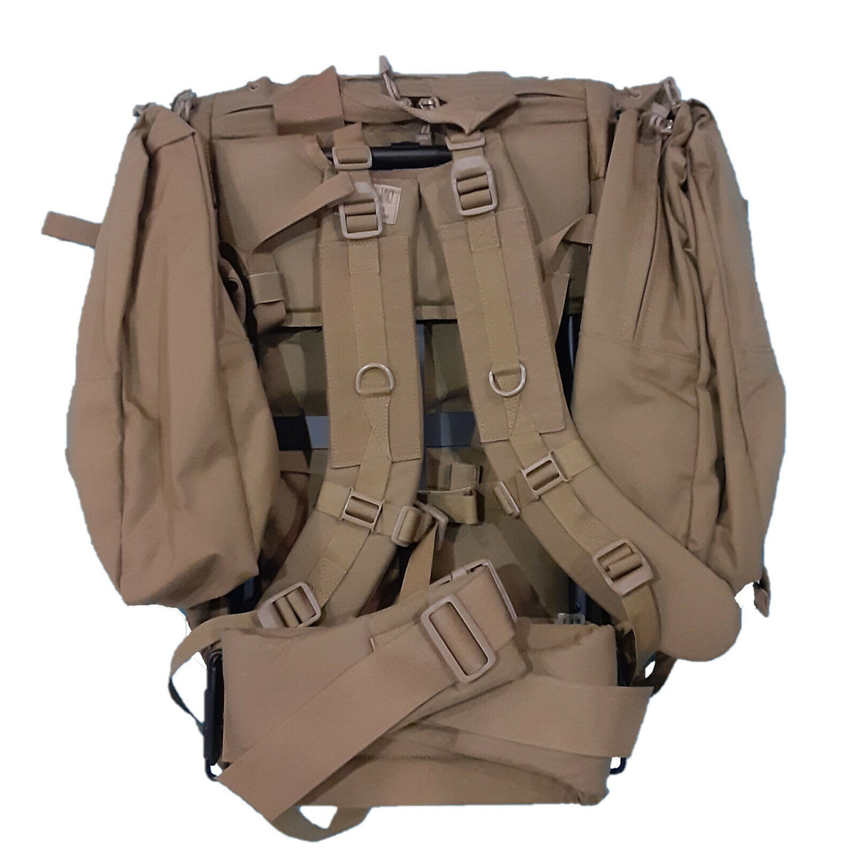 Blackhawk Tactical SOF Ruck Kit w Frame Pads Coyote Tan Enhanced ALICE New