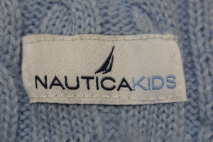 Nautica Kids Cable Knit Throw - 30" x 40" - Used