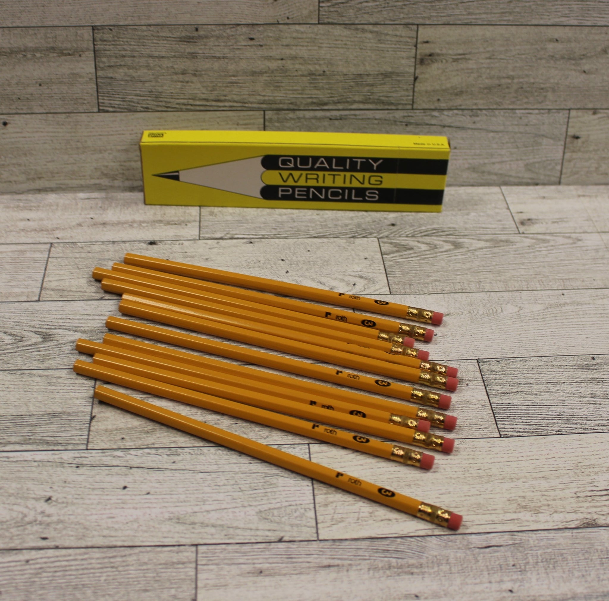 Roth Quality Writing Pencils - Hard - 12 Count - New – Military Steals ...