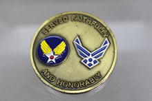 Load image into Gallery viewer, United State Air Force Retired Challenge Coin - Used