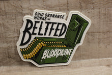 Load image into Gallery viewer, Ohio Ordnance Works Inc Beltfed Bloodline Morale Tactical Patch - New