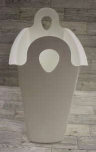 Rubbermaid 3.5 Gallon White Plastic Kitchen Trash Can - New