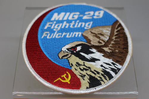 MIG-29 Fighting Fulcrum Patch - Sew On - Used