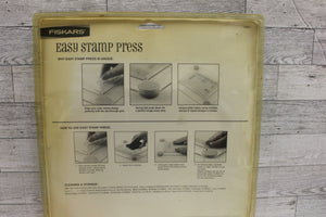 Fiskars Easy Stamp Press - New