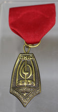 Load image into Gallery viewer, Ohio Solo Music Education Association Medal - Red - Used