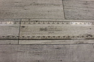 Vintage Keuffel & Esser K&E 60 0718 18 inch Ruler w/Box - Used