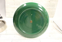 Load image into Gallery viewer, Vintage Ceramic MCM 3 Tier Tidbit Serving Tray - Green - Used