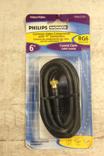 Load image into Gallery viewer, Philips Magnavox 6 Foot Coaxial Cable -New