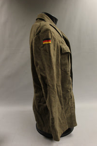 West Germany Army Wool Coat - Olive Drab - Chest: 36" - Used (2)