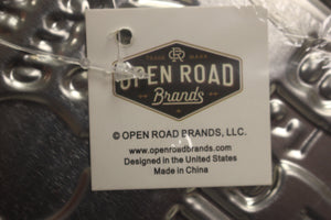 "A Journey of a Thousand Miles Begins in First Gear" Metal Sign - 6" x 4" - New