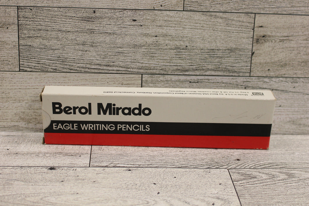 Berol Mirado Eagle Writing Pencils - 174-3 - Medium Hard - 12 Count - New (#1)