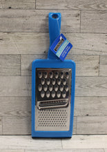 Load image into Gallery viewer, Cooking Concepts 3 in 1 Stainless Steel Handheld Cheese Zester Grater - Blue