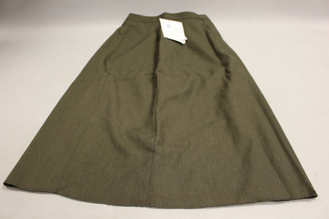 USGI Women's Green Dress Uniform Skirt - Size 8S - New