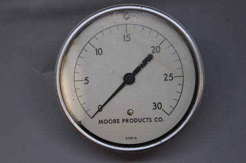 Moore Products 3189-6 Pressure Guage - Used