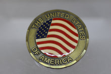 Load image into Gallery viewer, United States of America Pledge Allegiance Challenge Coin - Used