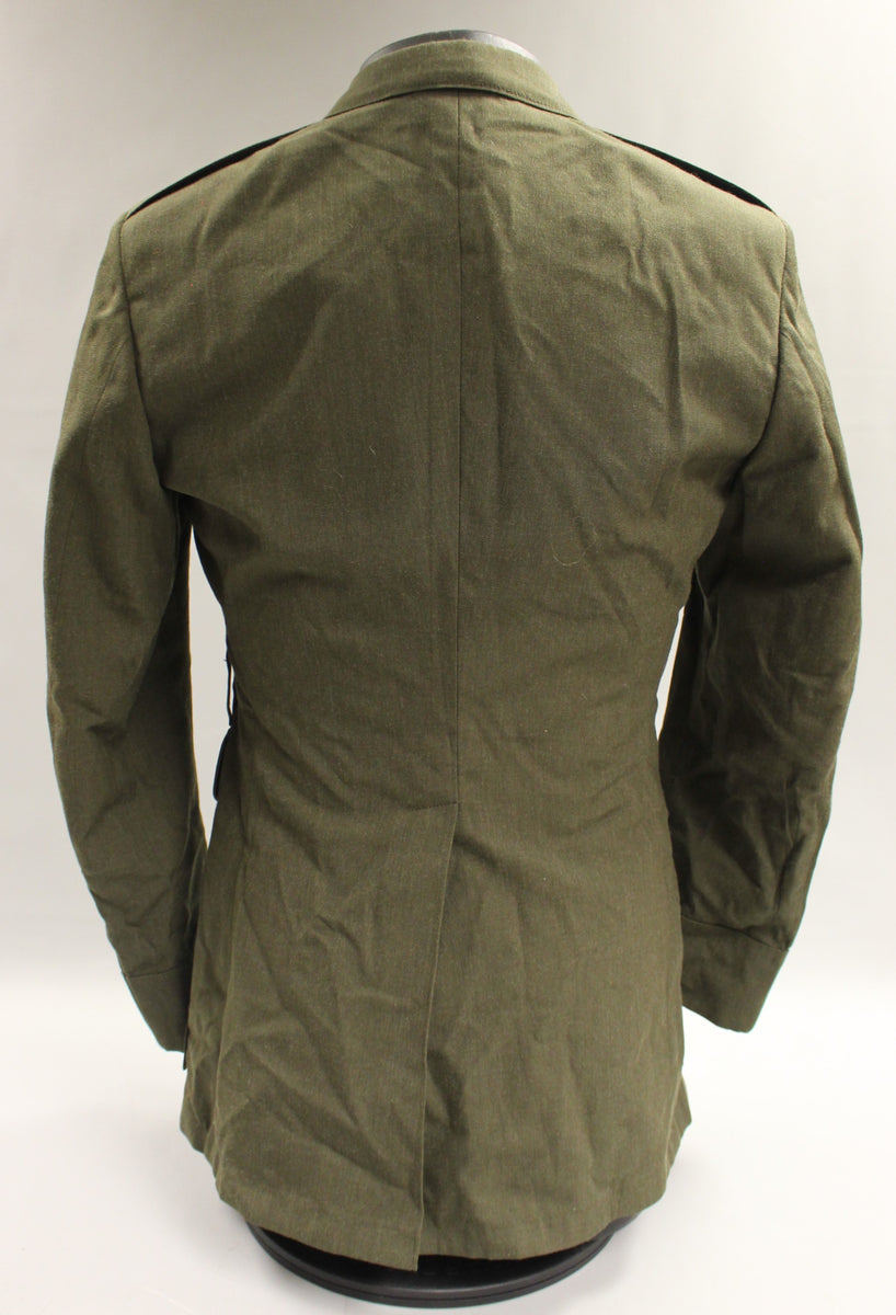 USMC US Marine Corps Green Service Uniform Dress Coat - Size: 34 - Use ...