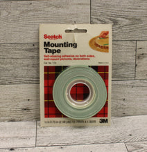 Load image into Gallery viewer, Scotch 110 3M Mounting Tape - 1/2&quot; x 75&quot; - New