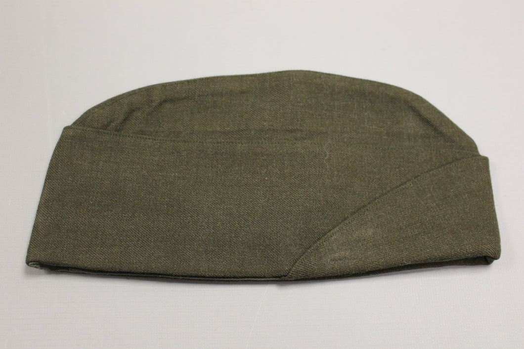 USMC Men's Tropical Poly Wool Garrison Cap - Size 6 7/8 - 8405-00-611-8173 -Used