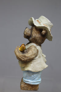 Fishing Bear Figurine - Used