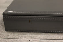 Load image into Gallery viewer, Richard&#39;s Large Grey Jewelry Box / Keepsake Box - 12x10 - Used