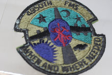 Load image into Gallery viewer, US Air Force 4950th FM5 When and Where Needed Patch - Used