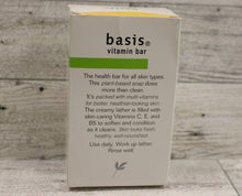 Load image into Gallery viewer, Basis Vitamin Soap Bar - Cleans and Softens - 4 oz - New