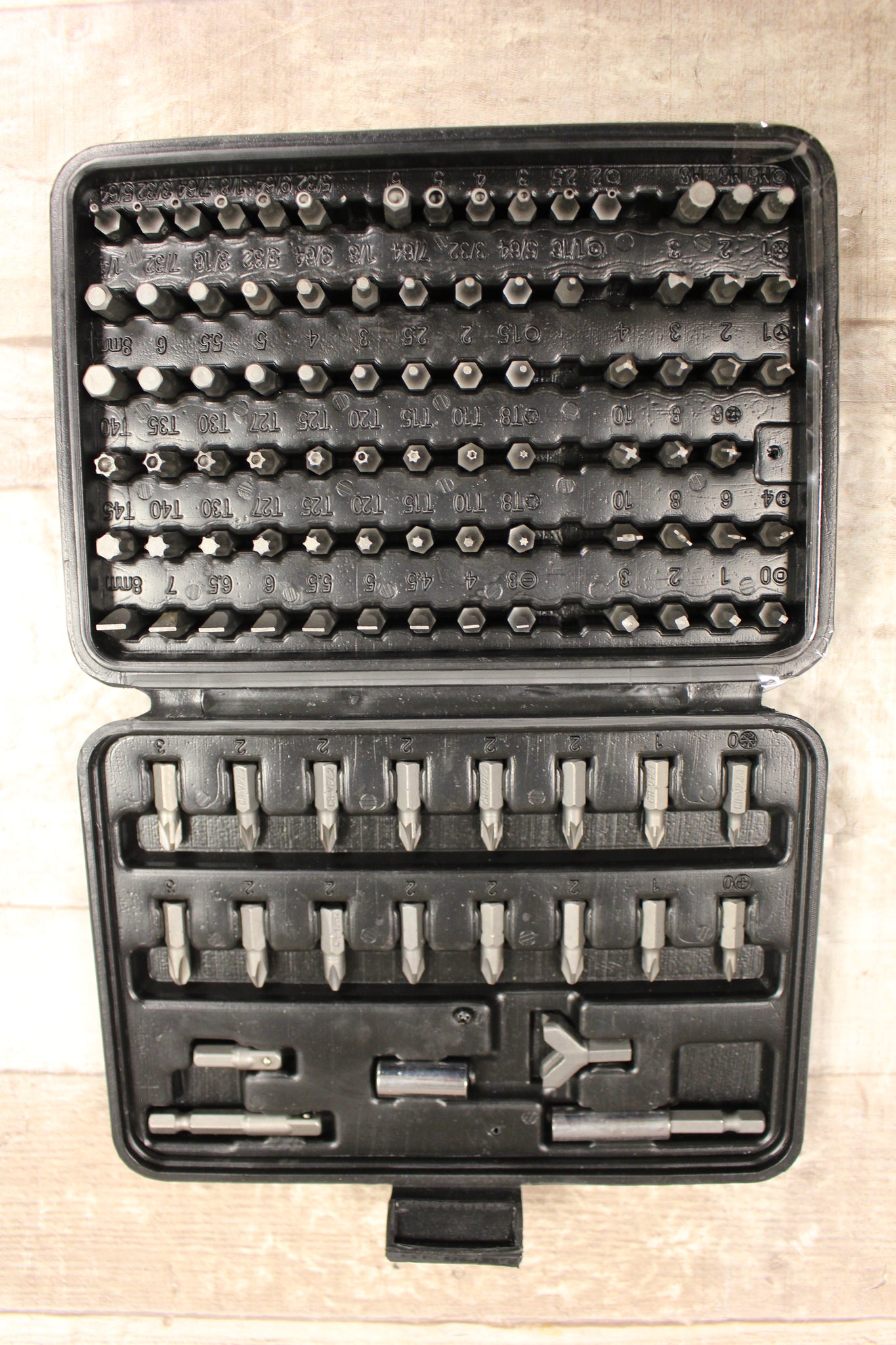 Security Bit Set with Case, 100 Piece