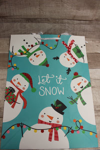 American Greetings Let It Snow Gift Bag -New