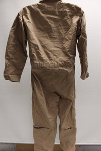 Men's Tan Summer Flyers Coveralls CWU - 27/P, Size: 40R, 8415-01-452-4877 - Used