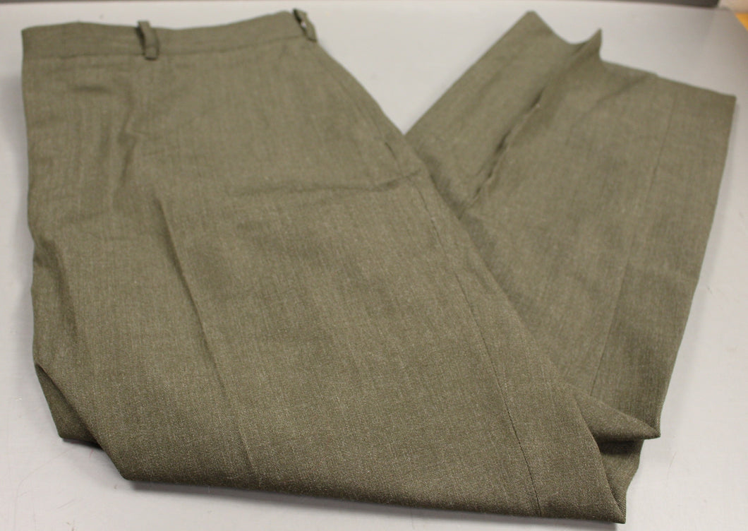 US Marine Corps Men's Dress Green Pants/Trousers - Hemmed - Size: 32R - Used