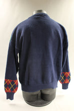 Load image into Gallery viewer, Hathaway Hand Intarsia Cotton Golfers Sweater - XLarge - Used