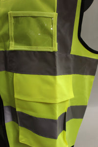 Neon Lime Green Safety Vest - Size: XL - New