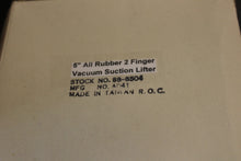 Load image into Gallery viewer, Vintage 5&quot; All Rubber 2 Finger Vacuum Suction Lifter - 88-8504 - New