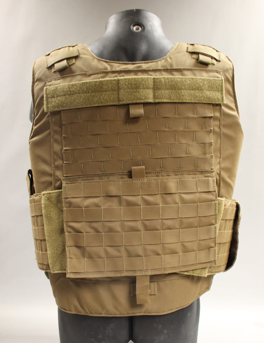 Body Armor Modular Tactical Vest Base Carrier - Coyote - XLarge - 8470 ...