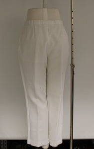 US Navy Women's White Slacks - 14 Women Tall - 8410-01-311-9675 - Used