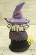 Load image into Gallery viewer, Vintage 1989 ATP 8&quot; Witch Figurine - Motion Sensor - Used