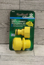 Load image into Gallery viewer, Gilmour Faucet Quick Connect Male/Female Set - New