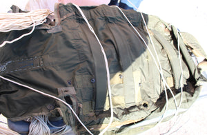 US Army Military Parachute - Serial No 76702 - P/N 50AG858 - Used