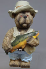 Load image into Gallery viewer, Fishing Bear Figurine - Used