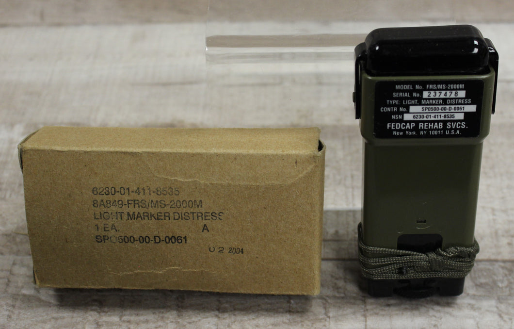 Military Distress Light/Marker - 6230-01-411-8535 - Model FRS/MS-2000M - New