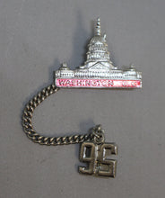 Load image into Gallery viewer, 1965 Washington DC US Capital Souvenir Pin - Used