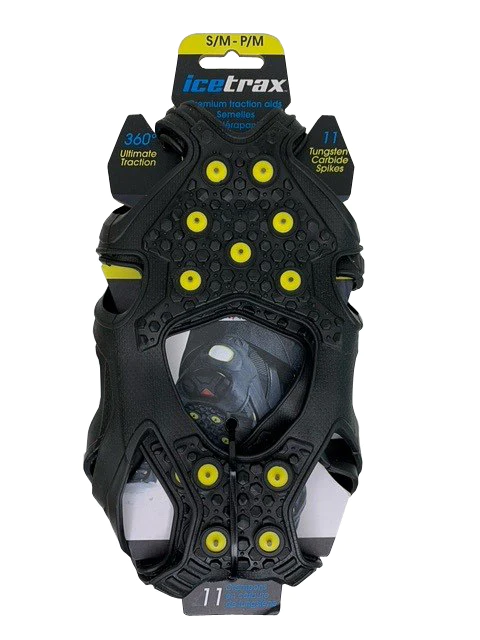 Icetrax Tungsten Pro Grip 2 Premium Traction Aids - S/M - P/M - New