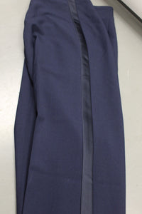 US Air Force Men's Mess Dress Pants with Dark Blue Stripe - Hemmed - Size: 28