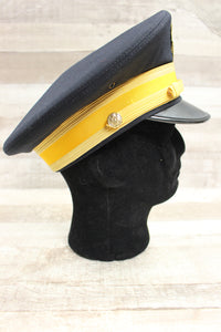 Kingform US Army Officer Dress Blue Cap Size 7 1/4 -Used