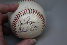 Load image into Gallery viewer, Florida Marlins Chuck Carr #21 &amp; John Roper Autograph Signed Rawlings Baseball