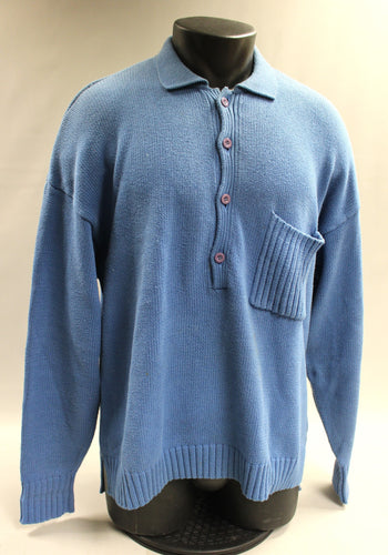 Trader Bay Men's Sweater - Large -Blue - Used